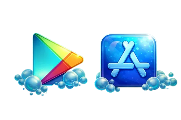  App Store or Google Play