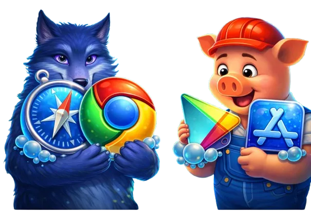 App and browser